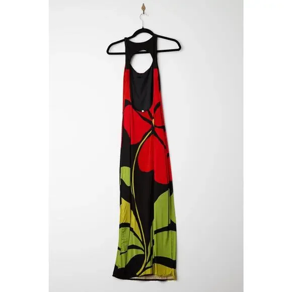 CALA DE LA CRUZ Solange Dress in Multicolored Floral - Picture 5 of 10